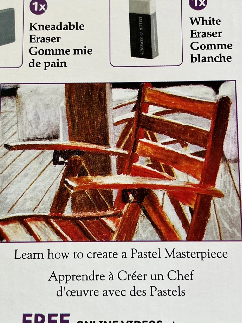 Daler-Rowney Simply Master Artist Draw & Sketch Oil Pastel Set 44 Pieces NWT
